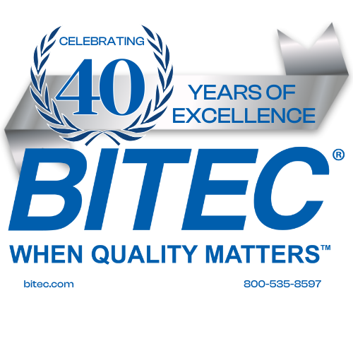 Bitec 40th Logo W Transparent Background